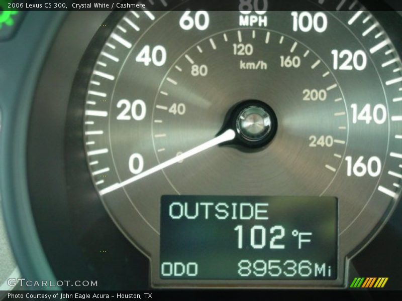 Crystal White / Cashmere 2006 Lexus GS 300
