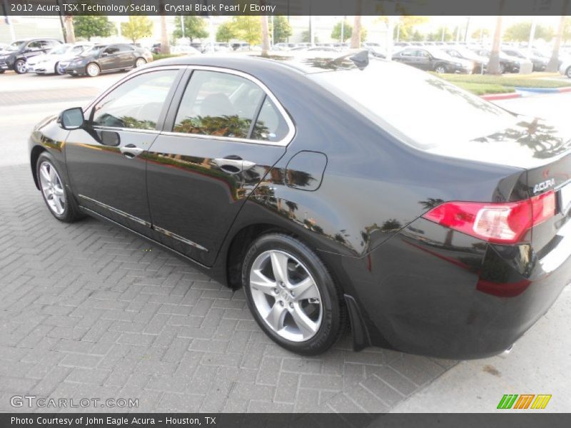 Crystal Black Pearl / Ebony 2012 Acura TSX Technology Sedan