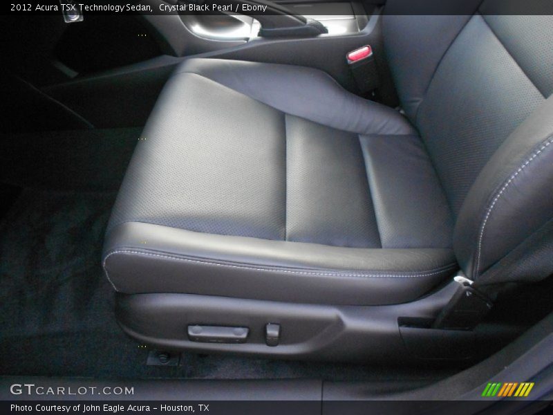 Crystal Black Pearl / Ebony 2012 Acura TSX Technology Sedan