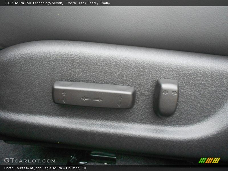 Crystal Black Pearl / Ebony 2012 Acura TSX Technology Sedan