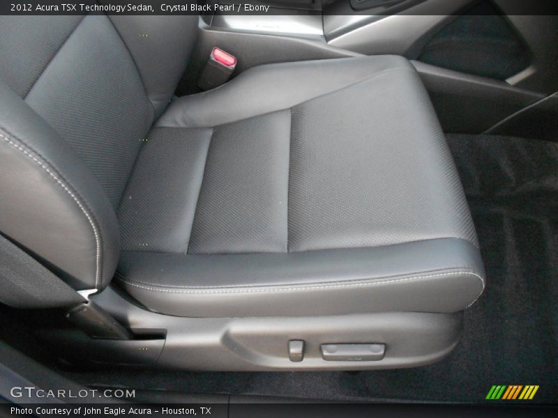 Crystal Black Pearl / Ebony 2012 Acura TSX Technology Sedan