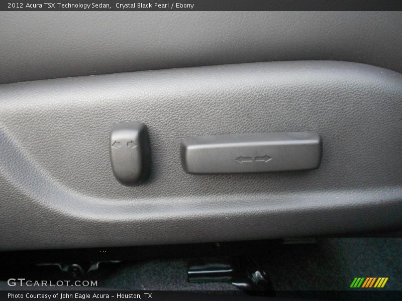 Crystal Black Pearl / Ebony 2012 Acura TSX Technology Sedan
