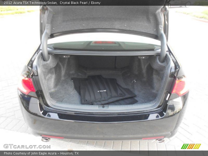 Crystal Black Pearl / Ebony 2012 Acura TSX Technology Sedan