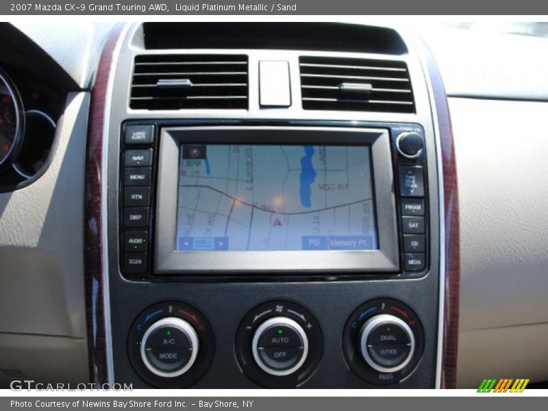 Liquid Platinum Metallic / Sand 2007 Mazda CX-9 Grand Touring AWD