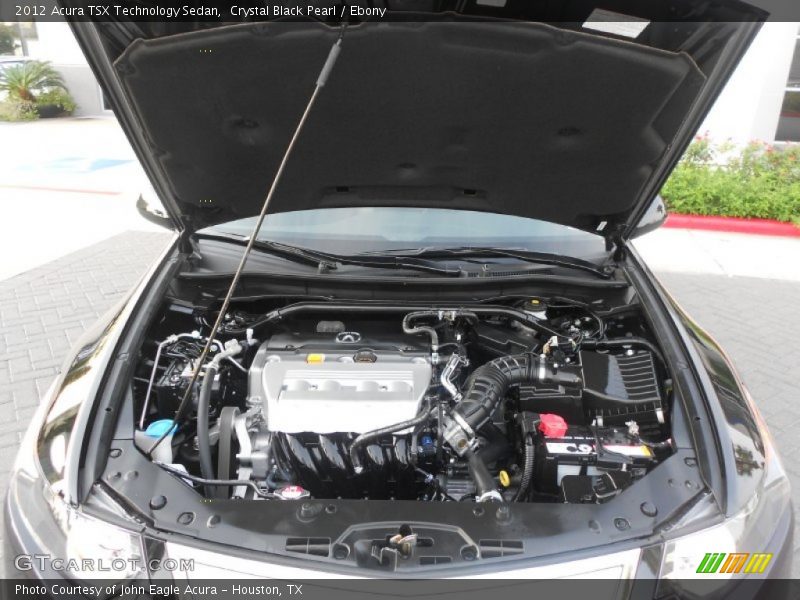 Crystal Black Pearl / Ebony 2012 Acura TSX Technology Sedan