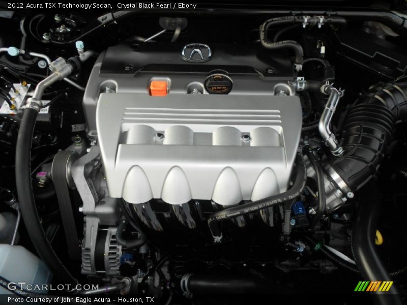 Crystal Black Pearl / Ebony 2012 Acura TSX Technology Sedan