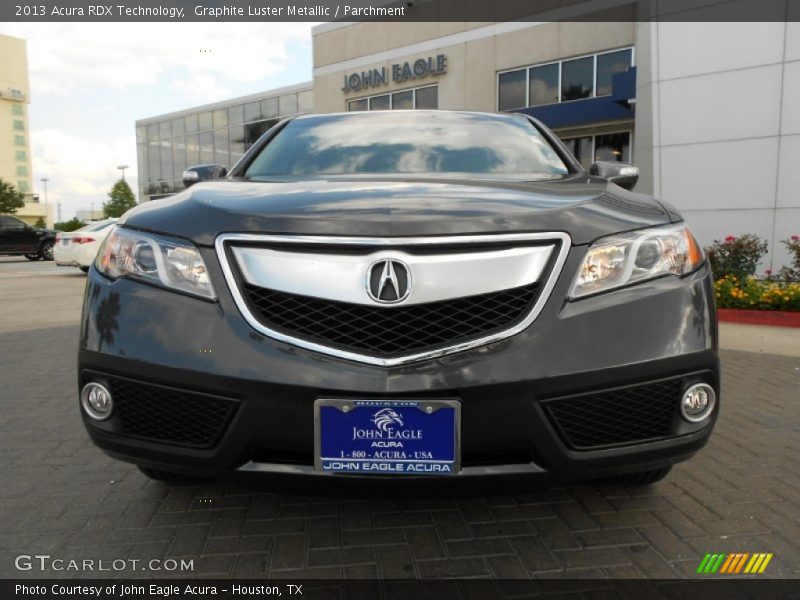 Graphite Luster Metallic / Parchment 2013 Acura RDX Technology