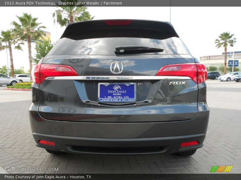 Graphite Luster Metallic / Parchment 2013 Acura RDX Technology