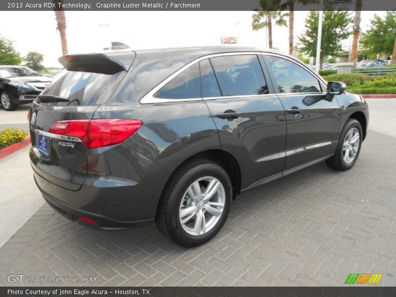 Graphite Luster Metallic / Parchment 2013 Acura RDX Technology