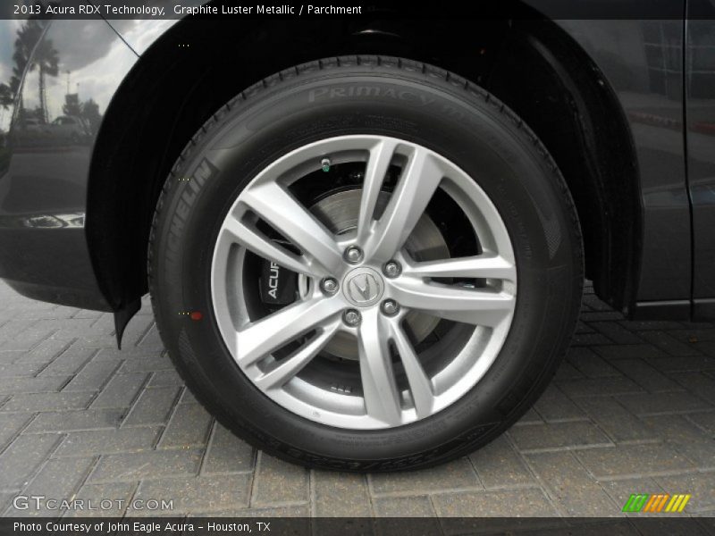 Graphite Luster Metallic / Parchment 2013 Acura RDX Technology