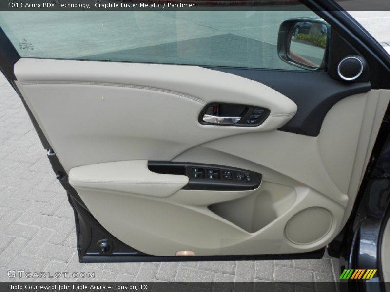 Graphite Luster Metallic / Parchment 2013 Acura RDX Technology