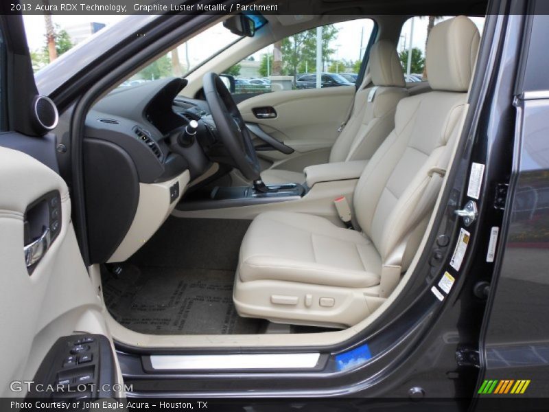 Graphite Luster Metallic / Parchment 2013 Acura RDX Technology