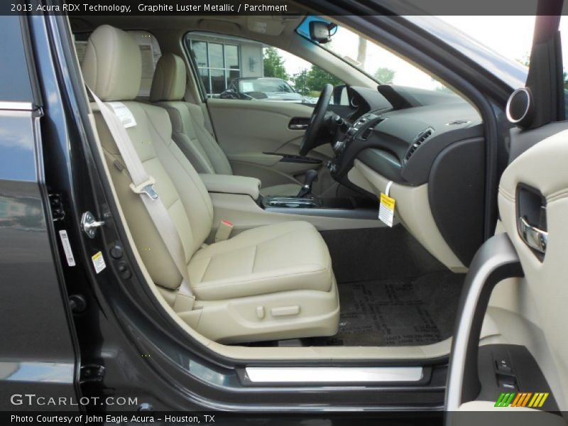 Graphite Luster Metallic / Parchment 2013 Acura RDX Technology