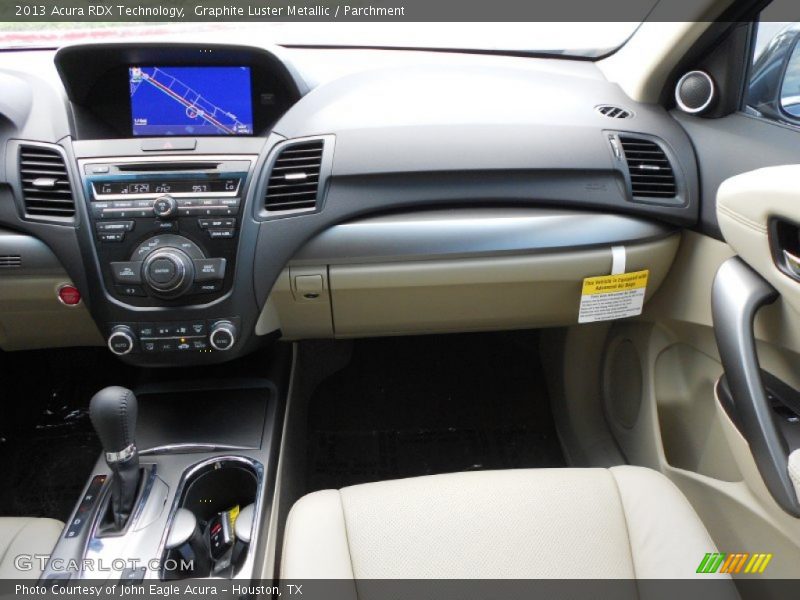 Graphite Luster Metallic / Parchment 2013 Acura RDX Technology