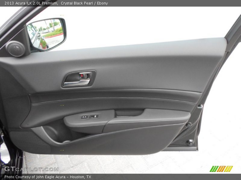 Crystal Black Pearl / Ebony 2013 Acura ILX 2.0L Premium