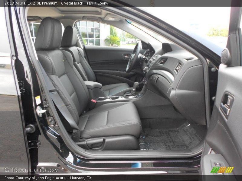 Crystal Black Pearl / Ebony 2013 Acura ILX 2.0L Premium