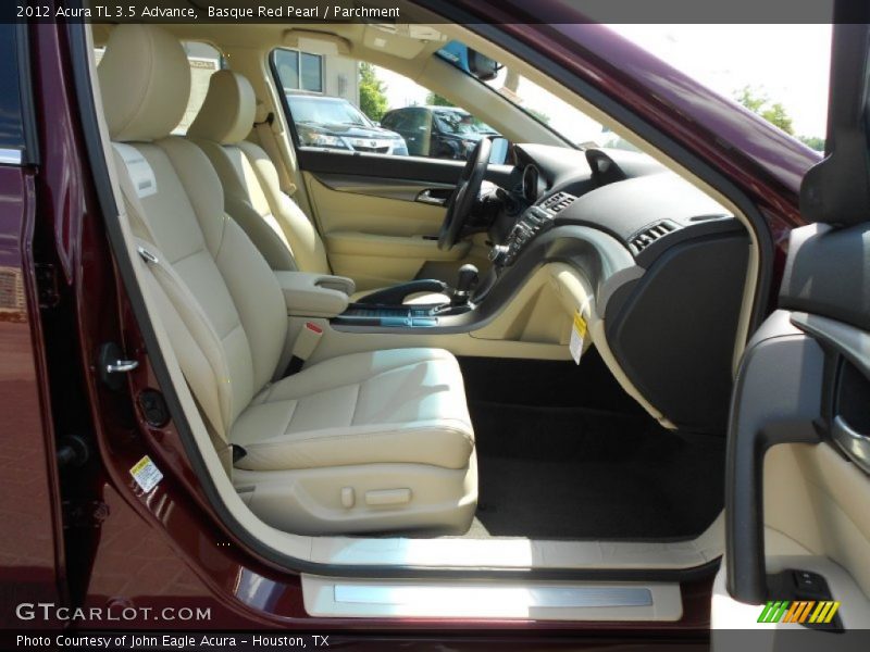 Basque Red Pearl / Parchment 2012 Acura TL 3.5 Advance