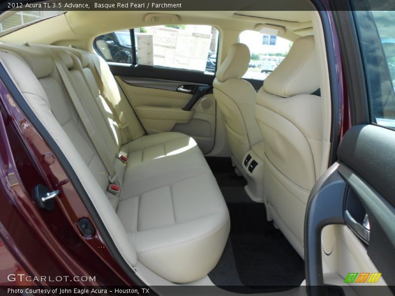 Basque Red Pearl / Parchment 2012 Acura TL 3.5 Advance