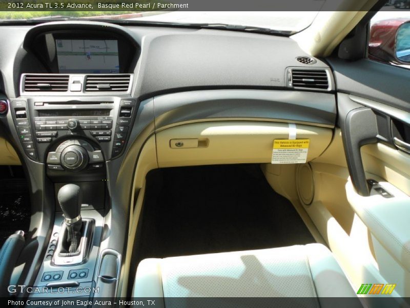 Basque Red Pearl / Parchment 2012 Acura TL 3.5 Advance