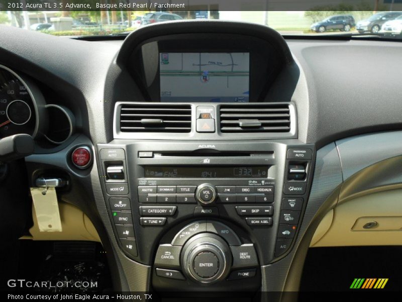 Basque Red Pearl / Parchment 2012 Acura TL 3.5 Advance