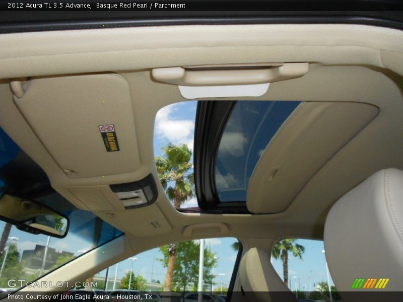 Basque Red Pearl / Parchment 2012 Acura TL 3.5 Advance