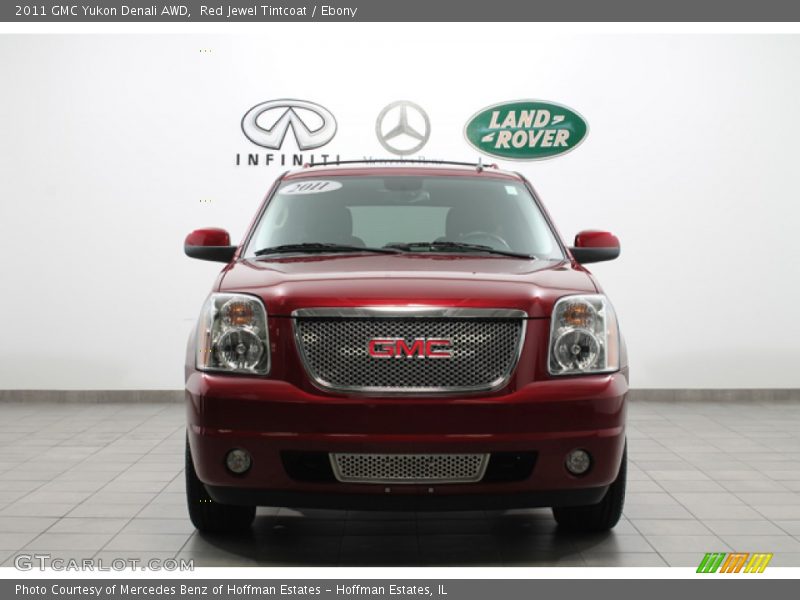 Red Jewel Tintcoat / Ebony 2011 GMC Yukon Denali AWD