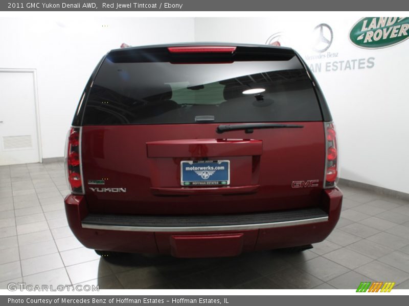 Red Jewel Tintcoat / Ebony 2011 GMC Yukon Denali AWD