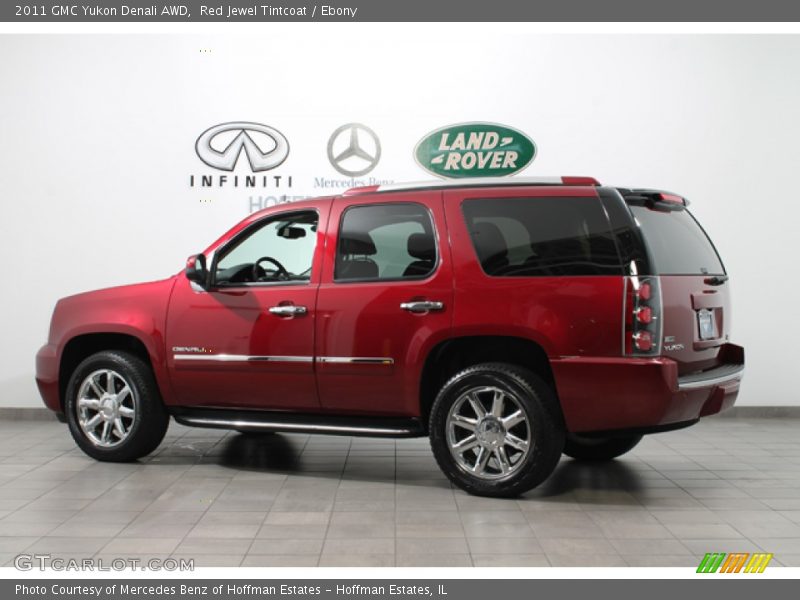 Red Jewel Tintcoat / Ebony 2011 GMC Yukon Denali AWD