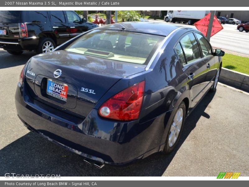 Majestic Blue Metallic / Cafe Latte 2007 Nissan Maxima 3.5 SL