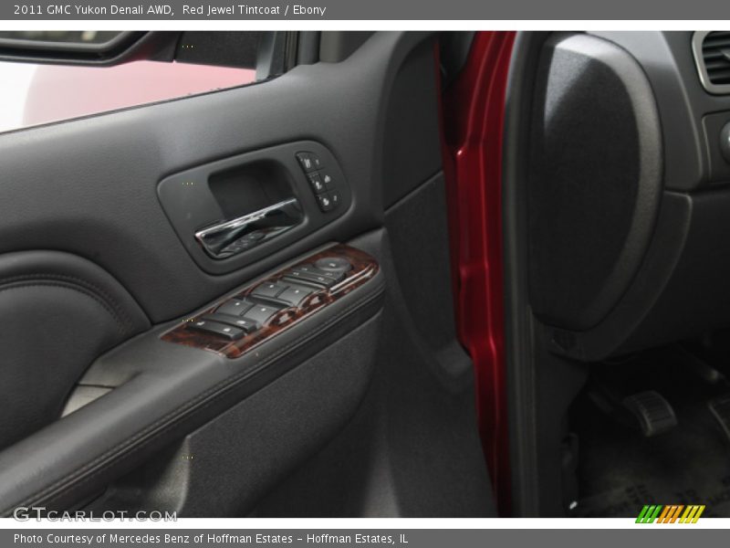 Red Jewel Tintcoat / Ebony 2011 GMC Yukon Denali AWD