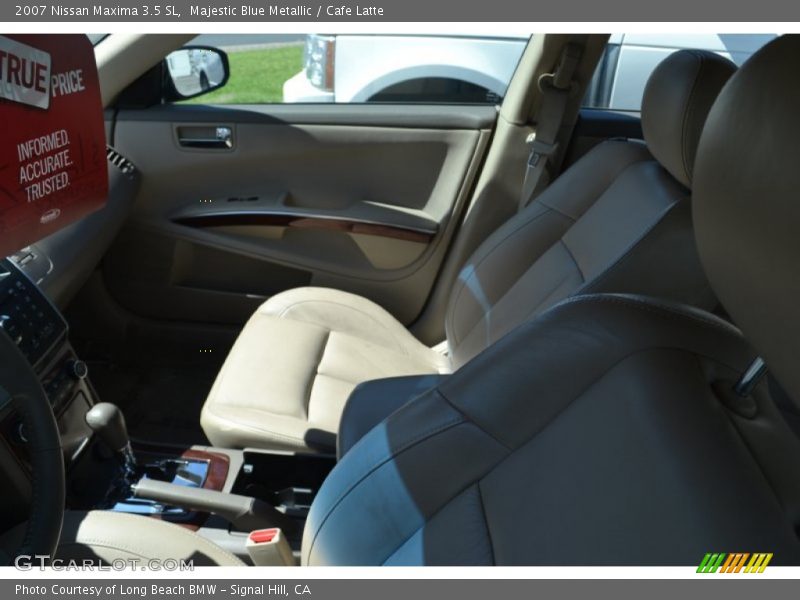 Majestic Blue Metallic / Cafe Latte 2007 Nissan Maxima 3.5 SL