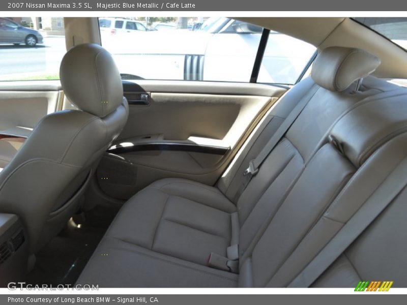 Majestic Blue Metallic / Cafe Latte 2007 Nissan Maxima 3.5 SL