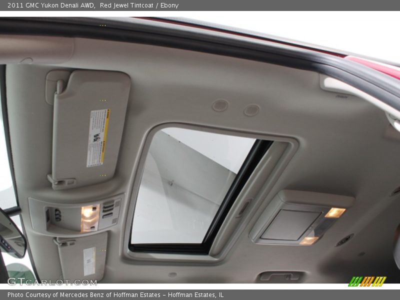 Red Jewel Tintcoat / Ebony 2011 GMC Yukon Denali AWD