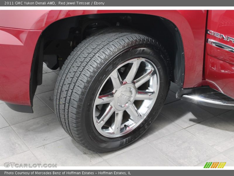 Red Jewel Tintcoat / Ebony 2011 GMC Yukon Denali AWD