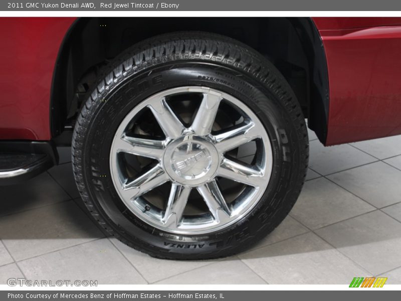 Red Jewel Tintcoat / Ebony 2011 GMC Yukon Denali AWD