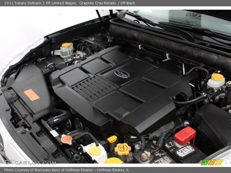  2011 Outback 3.6R Limited Wagon Engine - 3.6 Liter DOHC 24-Valve VVT Flat 6 Cylinder