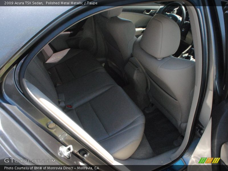 Polished Metal Metallic / Taupe 2009 Acura TSX Sedan