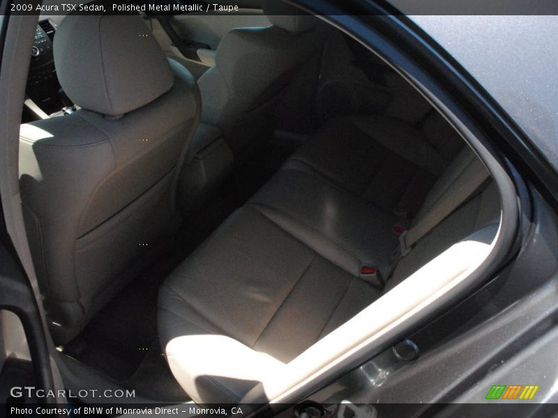 Polished Metal Metallic / Taupe 2009 Acura TSX Sedan