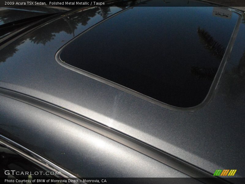 Polished Metal Metallic / Taupe 2009 Acura TSX Sedan