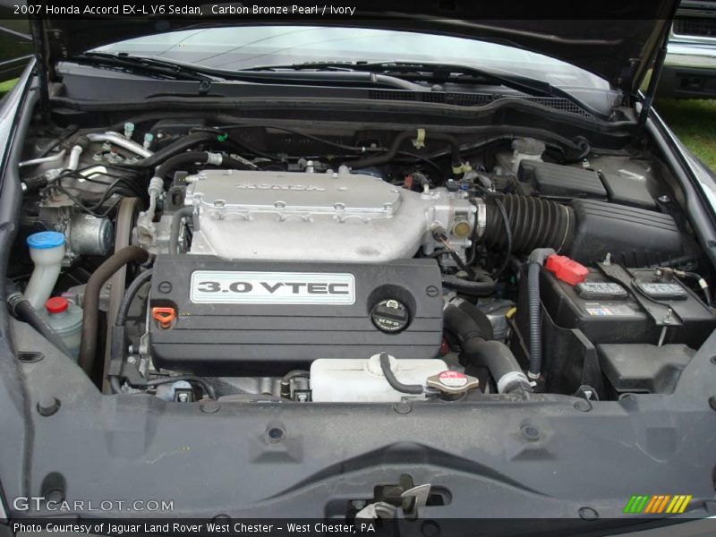Carbon Bronze Pearl / Ivory 2007 Honda Accord EX-L V6 Sedan