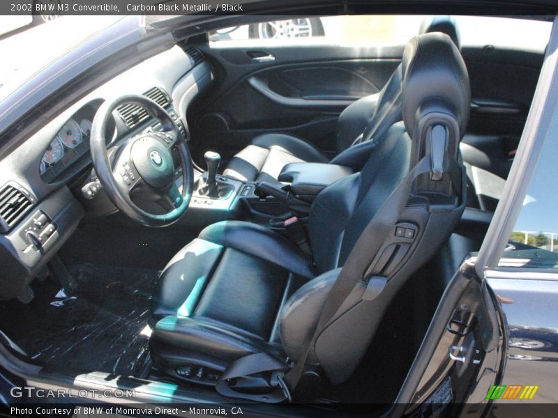 Front Seat of 2002 M3 Convertible