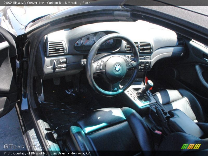 Black Interior - 2002 M3 Convertible 