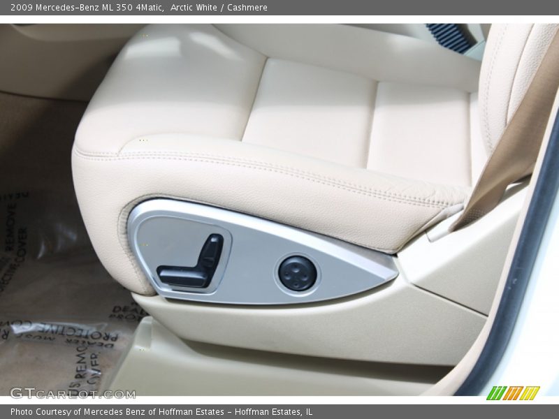 Arctic White / Cashmere 2009 Mercedes-Benz ML 350 4Matic