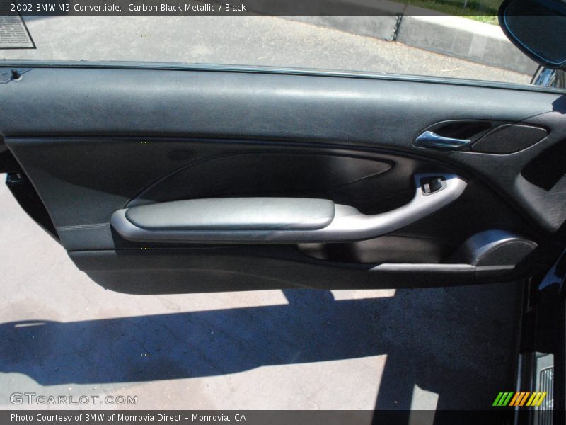 Carbon Black Metallic / Black 2002 BMW M3 Convertible