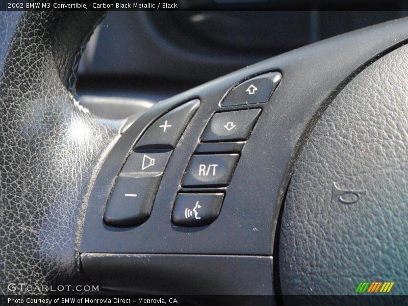 Controls of 2002 M3 Convertible