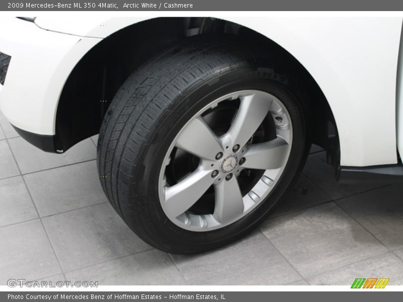Arctic White / Cashmere 2009 Mercedes-Benz ML 350 4Matic