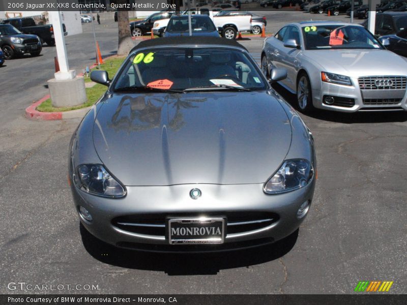 Quartz Metallic / Dove 2006 Jaguar XK XK8 Convertible