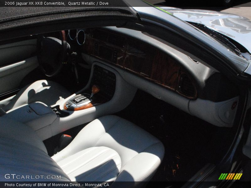 Quartz Metallic / Dove 2006 Jaguar XK XK8 Convertible