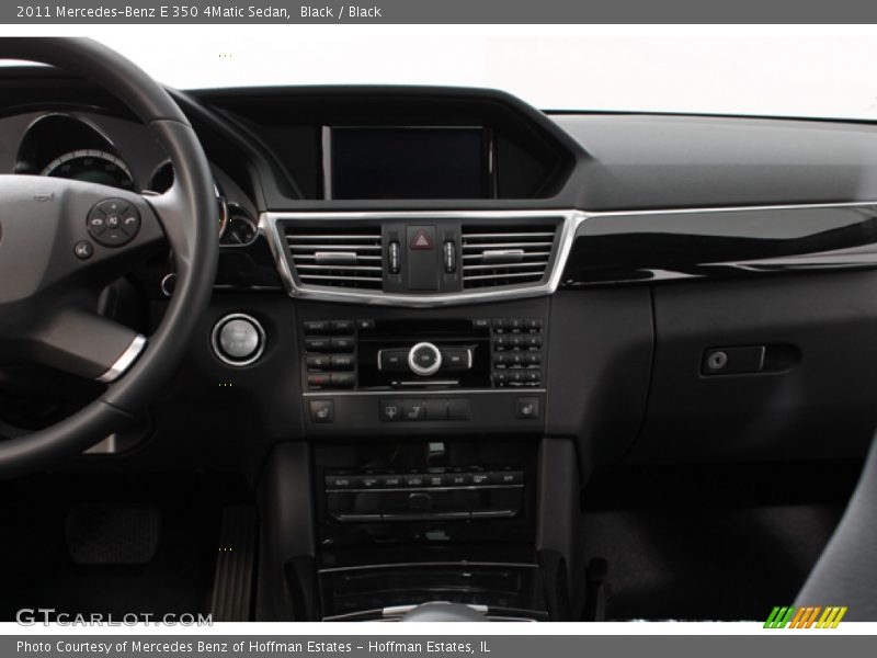 Black / Black 2011 Mercedes-Benz E 350 4Matic Sedan