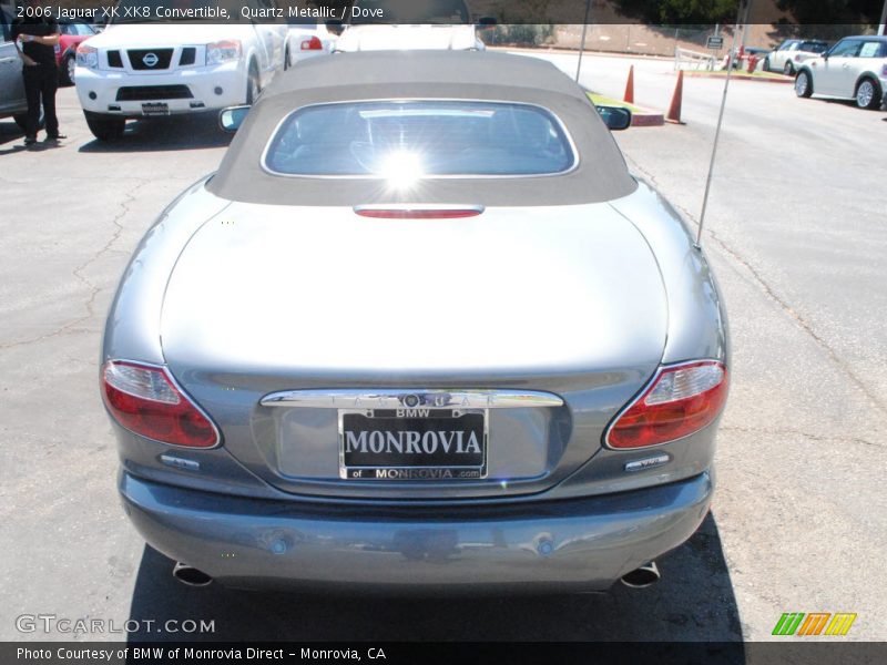 Quartz Metallic / Dove 2006 Jaguar XK XK8 Convertible